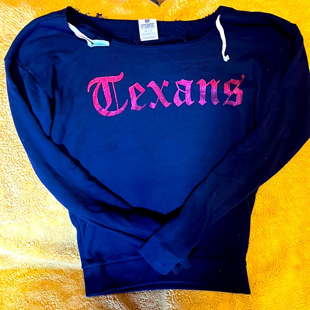 Victorias secret PINK TEXANS sweater
